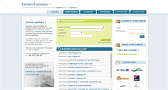 Desktop Screenshot of carriere-logistique.fr